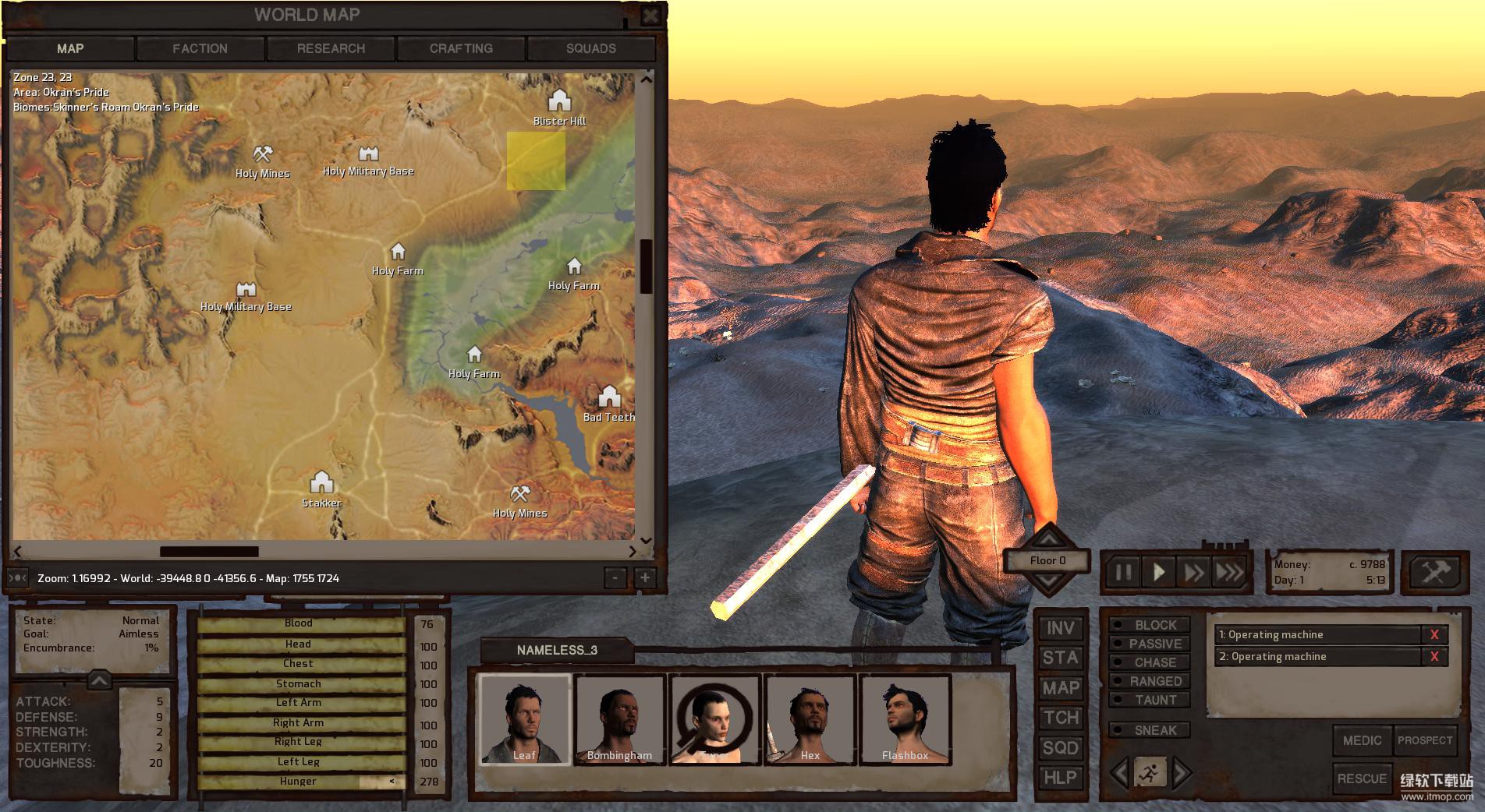 剑士（Kenshi）破解版下载：免安装中文版+全DLC整合下载 V1.0.57 0