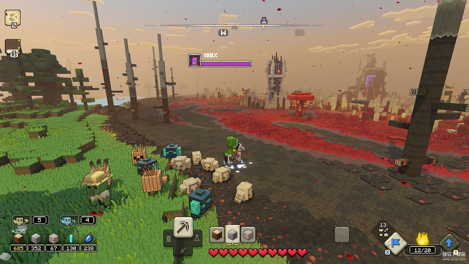 我的世界传奇破解版：免费下载完整版（Minecraft Legends）下载 V1.01