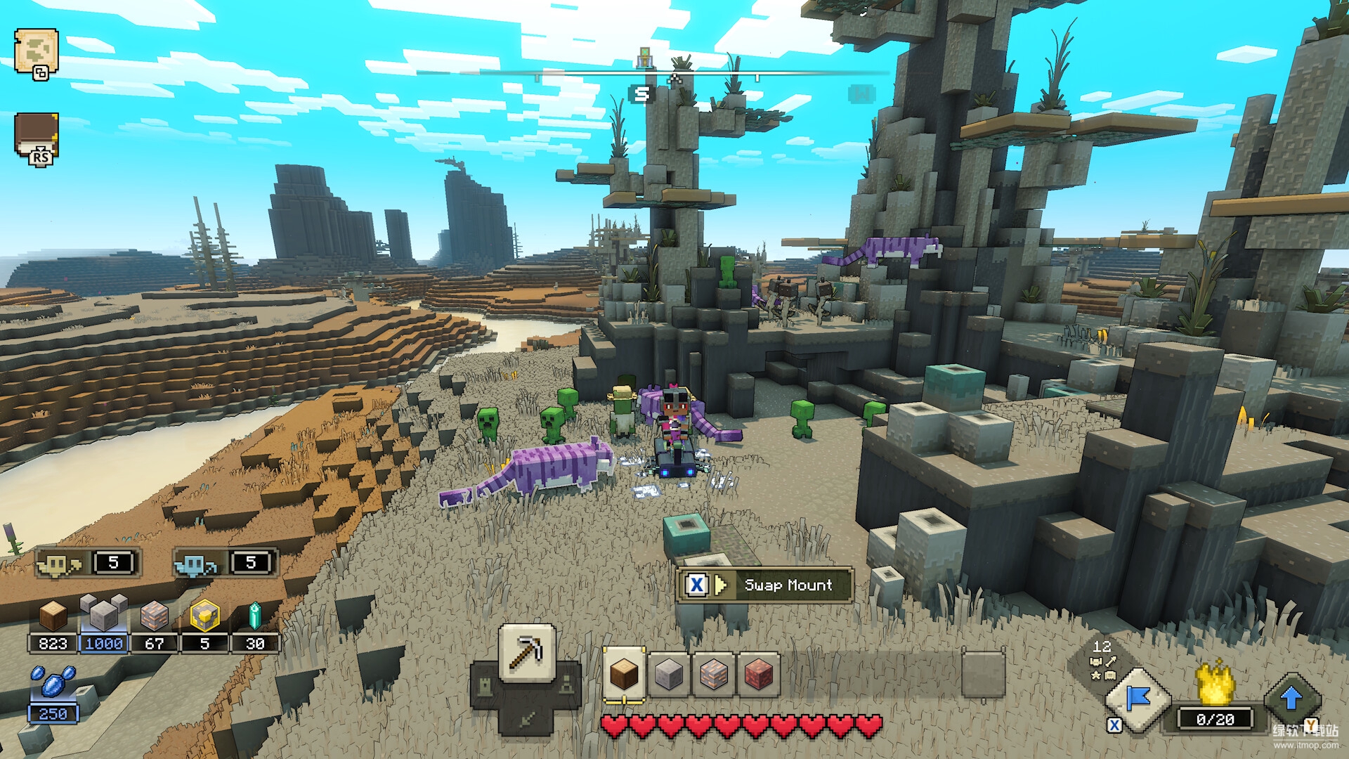 我的世界传奇破解版：免费下载完整版（Minecraft Legends）下载 V1.04