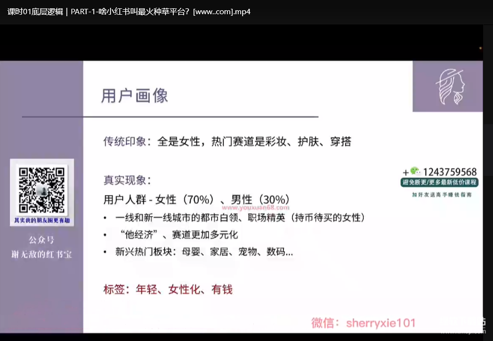 小红书商家实战营5.0：谢无敌引流变现训练营，从0到1精准运营指南下载  1