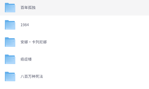 精选小说100本：经典必读推荐，高分书单合集下载  2
