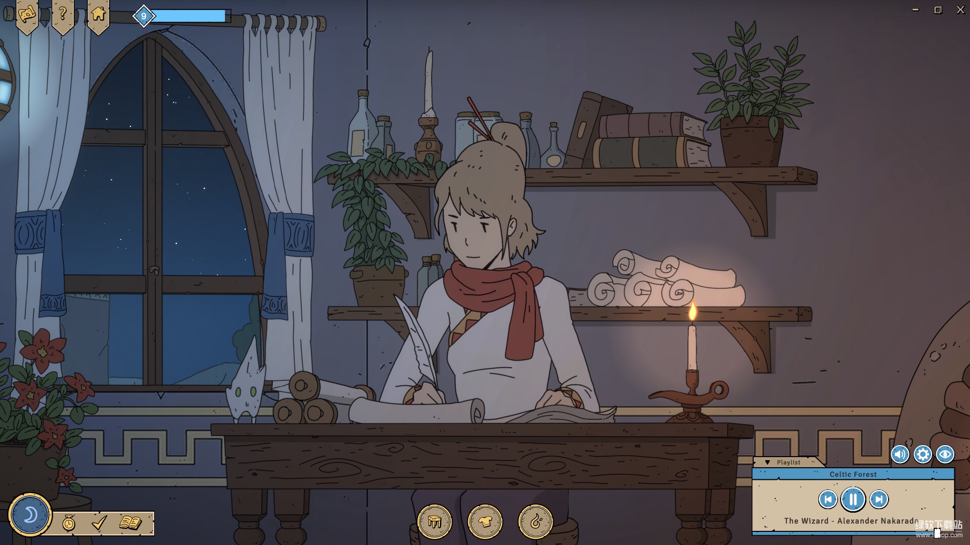 伊西娅魔法研究室破解版：无限资源中文免费下载下载 V1.0 1