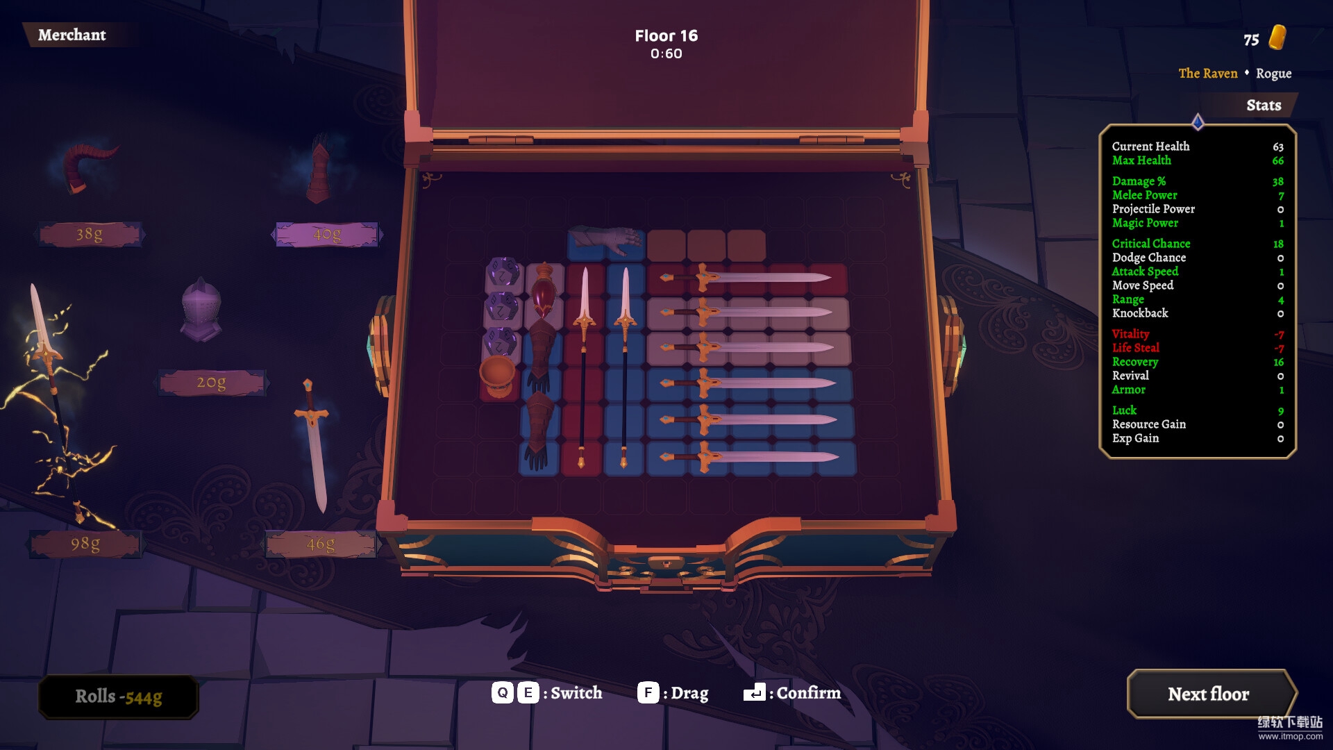武器之神 永恒梦魇（God Of Weapons）无限金币内购免费破解版下载 V1.0 1