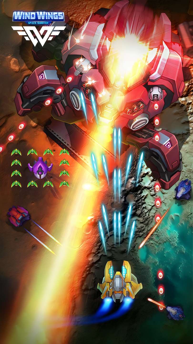风之翼太空射击无限体力版下载 V1.3.99 2