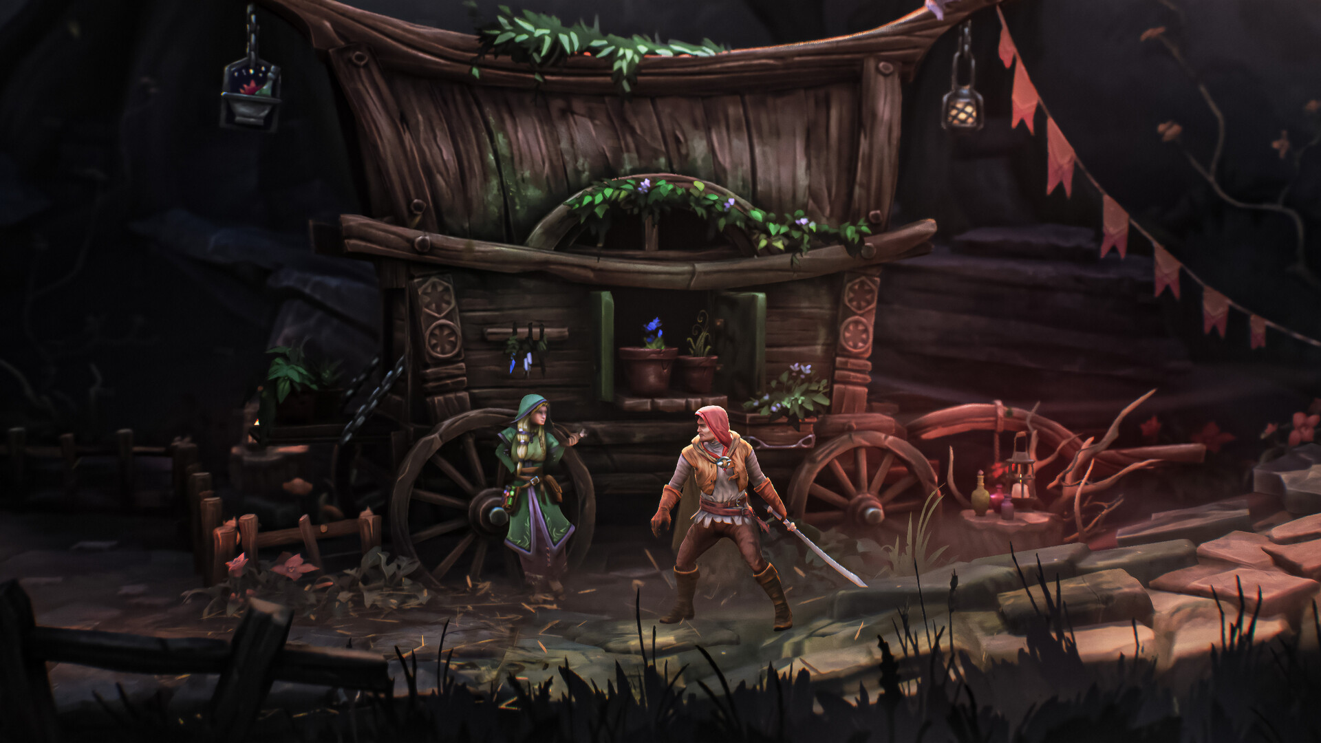 秘影曼德拉破解版：Mandragora Whispers of the Witch Tree 完整解锁免付费下载下载 V1.0 3