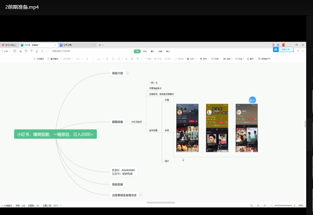 小红书爆爽短剧一键原创教程：日入2000+的赚钱秘籍下载  3