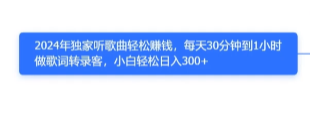 歌词转录客日入300+：零门槛听歌赚钱攻略，30分钟轻松上手！