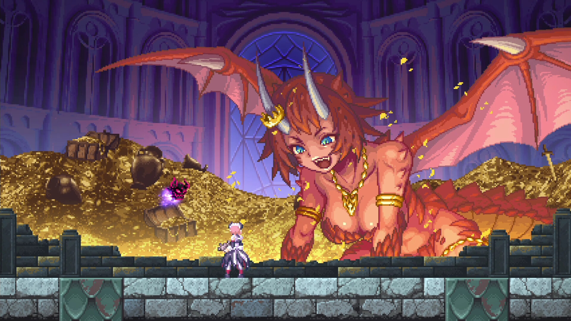 少女魔役（Gal Guardians）破解版下载：恶魔城风格动作冒险下载 V1.0 3