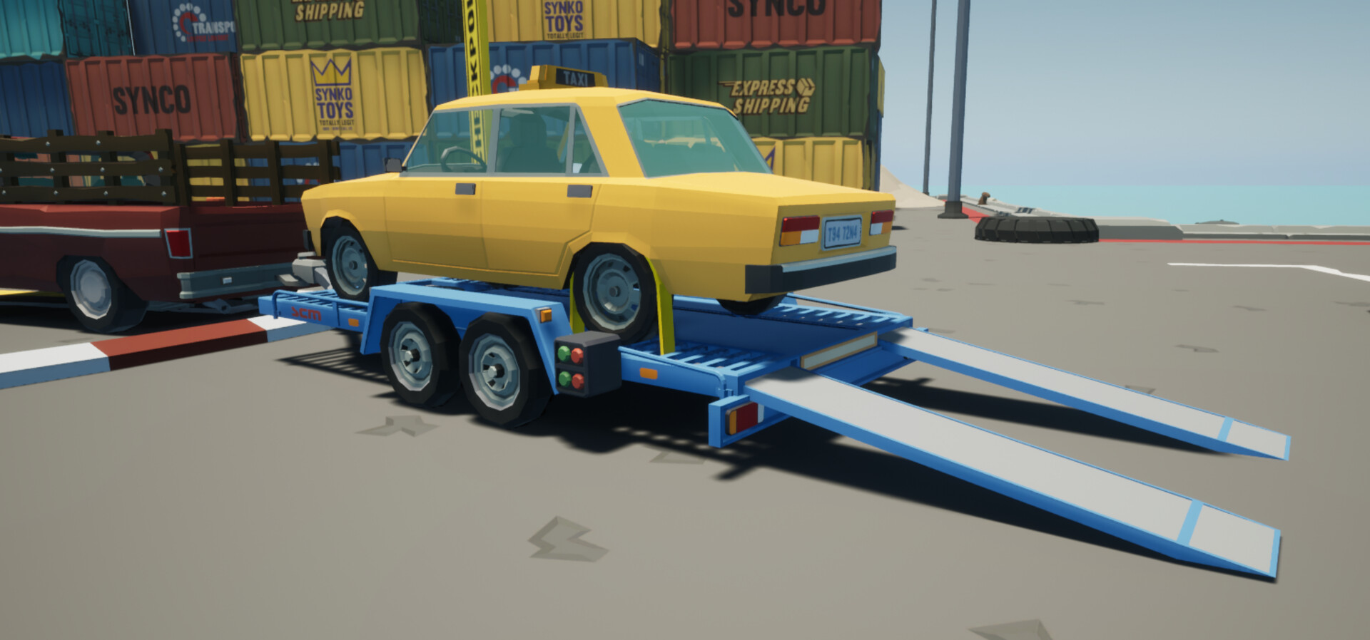 汽车城：车轮的背后（Motor Town Behind The Wheel）破解版：解锁无限金币+全车辆下载 V1.0 0