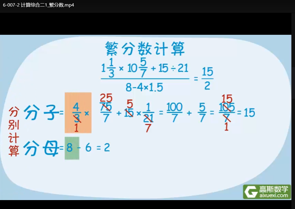 六年级高思奥数精讲视频：竞赛真题解析+思维强化训练下载  2