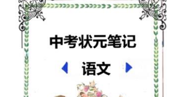 学霸笔记初中九科：初中全科知识点精讲与中考复习宝典