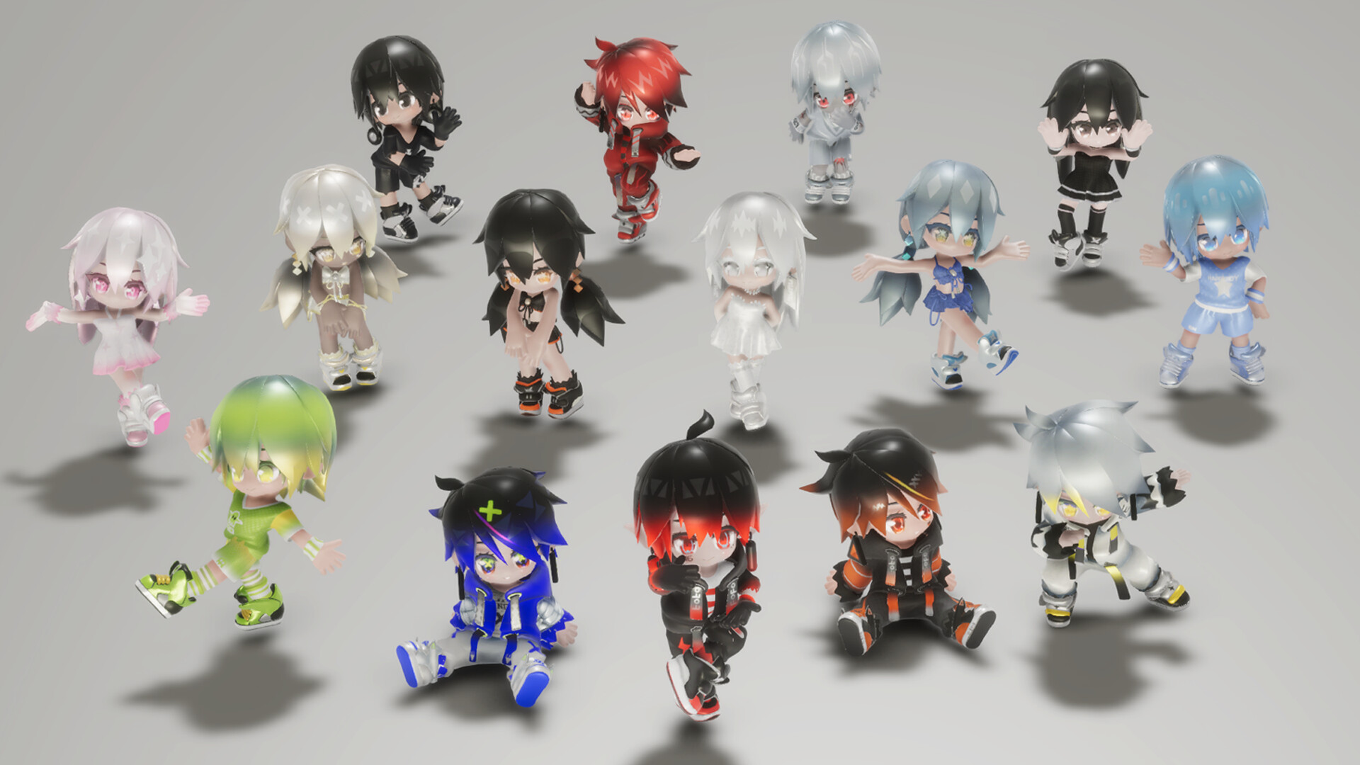 闪光公仔Flash Doll破解版：全角色解锁下载 V1.0 0