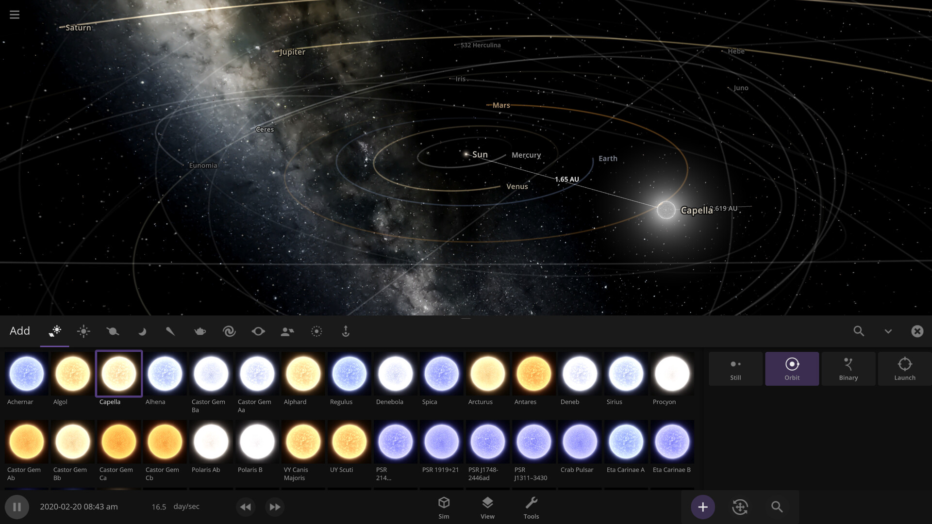 宇宙沙盘2破解版下载：中文免费版+天体模拟器（Universe Sandbox）下载 V34.1.12