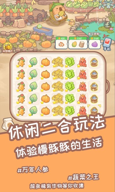 慢豚豚的生活无限金币版下载 V1.0.00