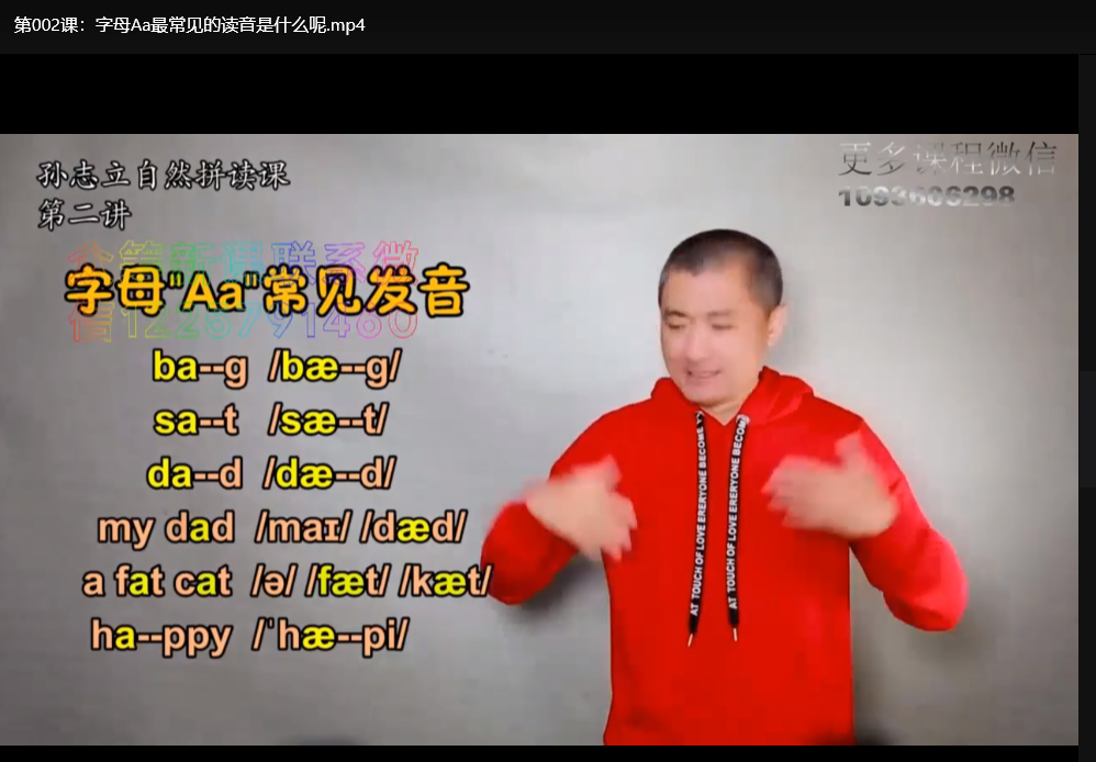 孙志立英语自然拼读100讲：零基础掌握发音技巧（完结全课）下载 4