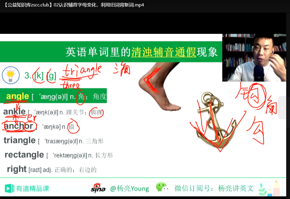 杨亮英语课程全集：最新最全单词记忆与口语提升教程下载 4