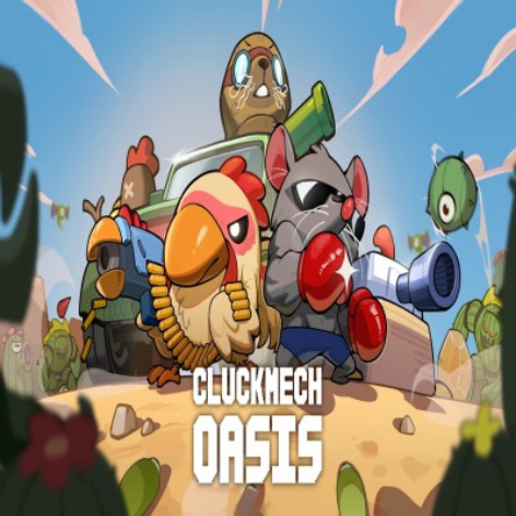 鸡械绿洲破解版下载：无限金币+全角色解锁（Cluckmech Oasis）