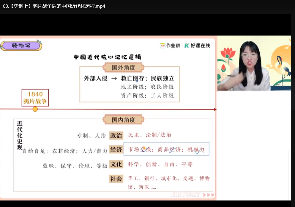 2025高一历史重点课程：刘莹莹老师作业帮同步教学视频下载  1
