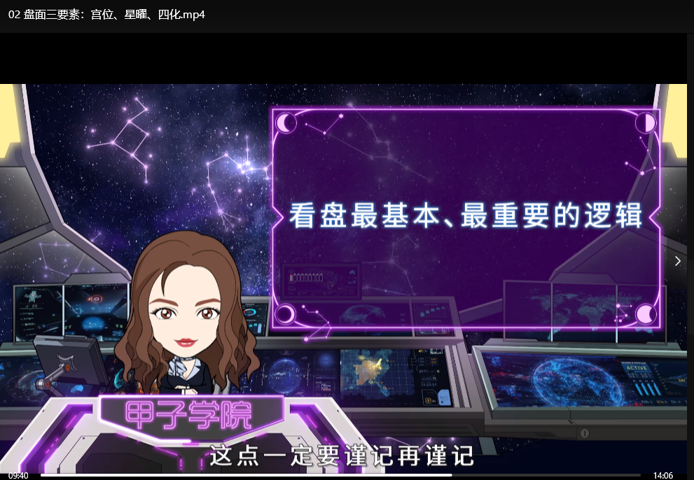 易学易懂的紫微斗数课：视频+PDF课程笔记精讲下载  4