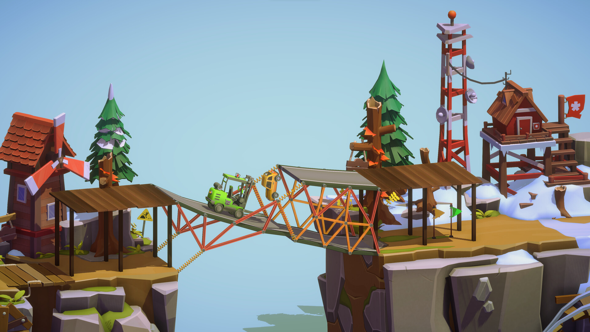 桥梁建筑师3(Poly Bridge3)破解版免费下载：沙盒建造+全解锁下载 V1.52 2