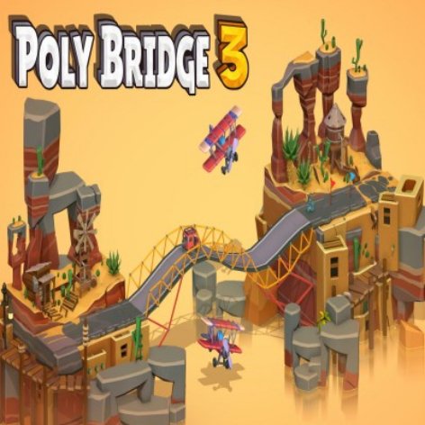 桥梁建筑师3(Poly Bridge3)破解版免费下载：沙盒建造+全解锁