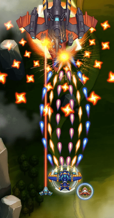 天空猛禽太空入侵者上帝模式版下载 V2.5.7 4