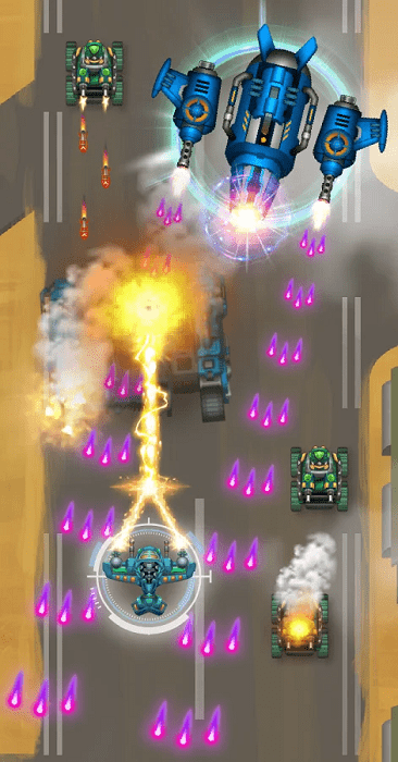 天空猛禽太空入侵者上帝模式版下载 V2.5.7 3