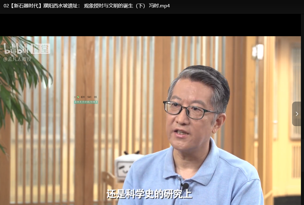 B站精品课：考古大师课（文明、记忆与历史现场）高清MP4全集下载  4