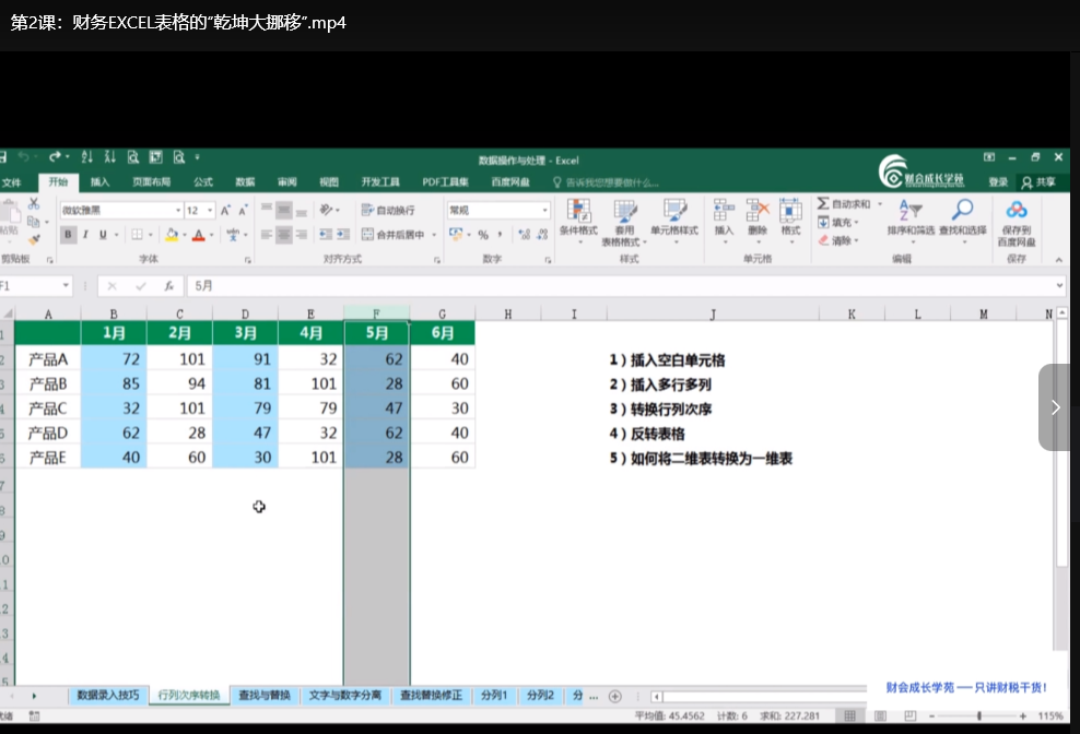 财务Excel零基础速成课：函数公式+数据透视表+PPT制作下载  1