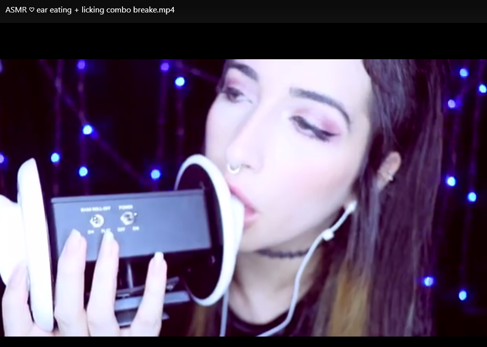 ASMR助眠素材高清视频：轩子巨兔美女耳边低语合集下载 3