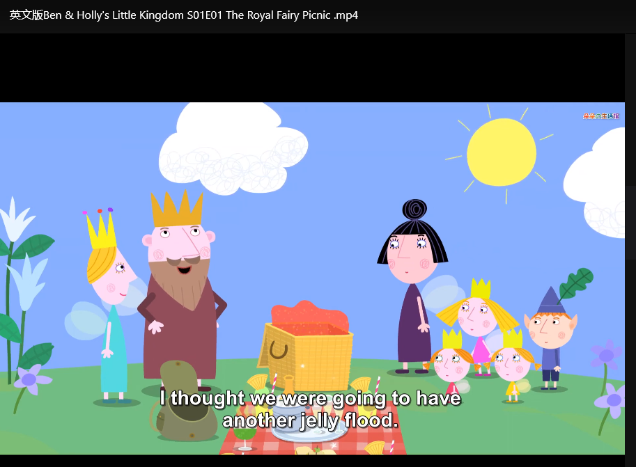 幼儿英语启蒙动画片《本和霍利的小王国》全2季高清视频+音频下载 2