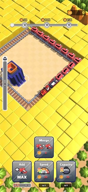 火车矿工闲置铁路大量金币版下载 V1.0.0 0