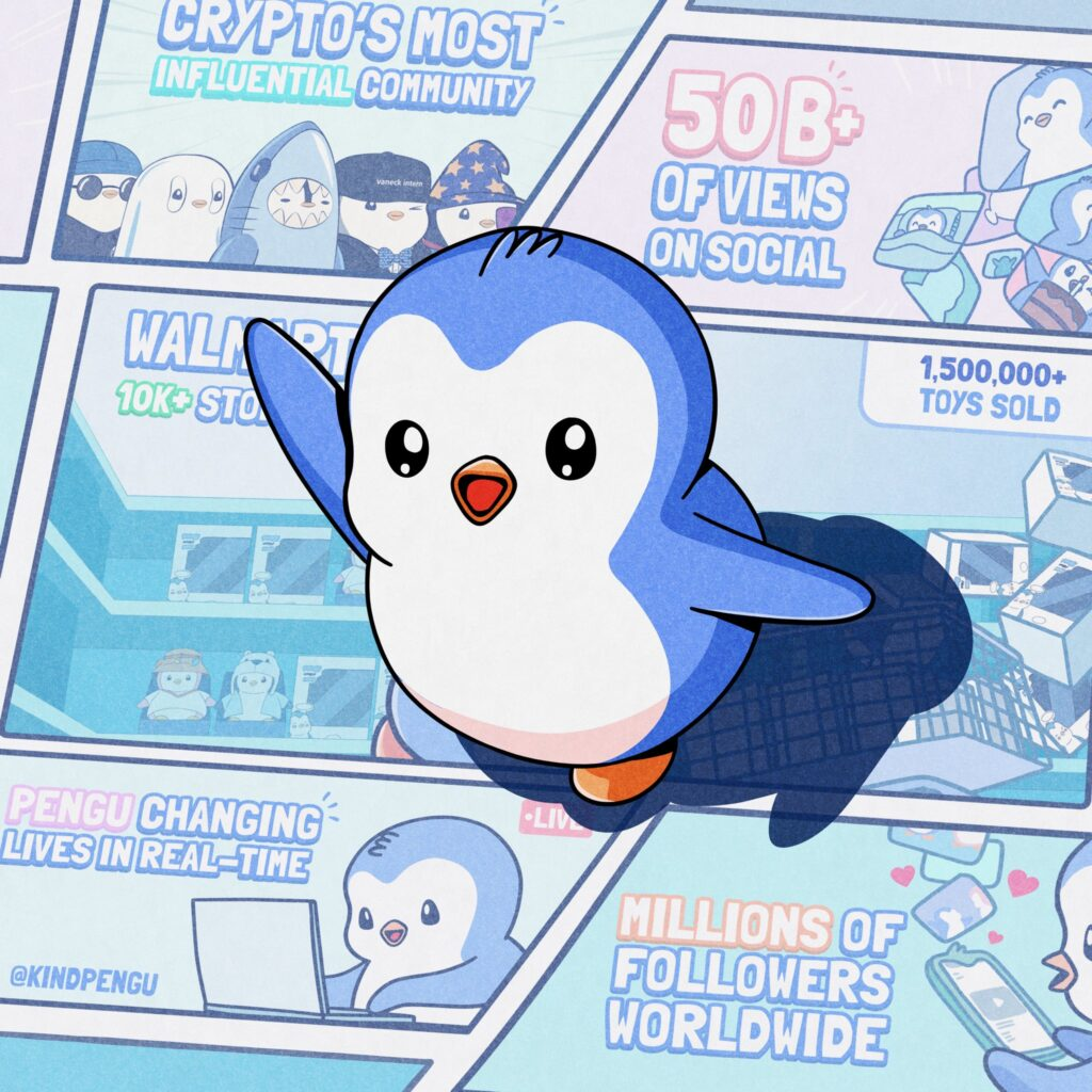 NFT项目Pudgy Penguins的起源和历史是什么?它如何演变至今?