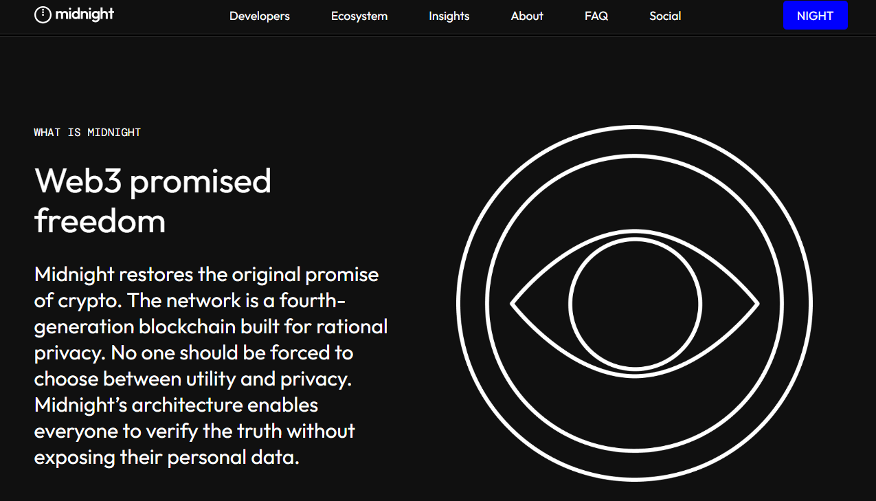 Midnight的代币NIGHT是什么?NIGHT币值得长期投资吗?