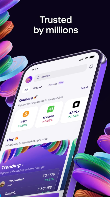 加密货币交易所Kraken app2026年最新版安卓下载 v3.46.47 1