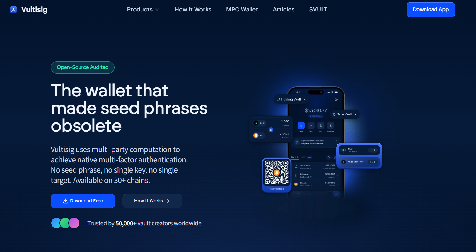 Vultisig如何实现无种子短语？VULT币有哪些实用功能？