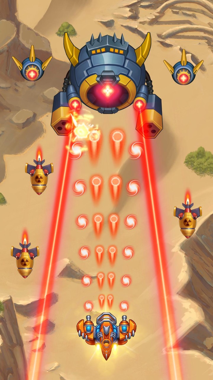 Sky Raptor: 射击飞机无限金钱版下载 2.2.1 5