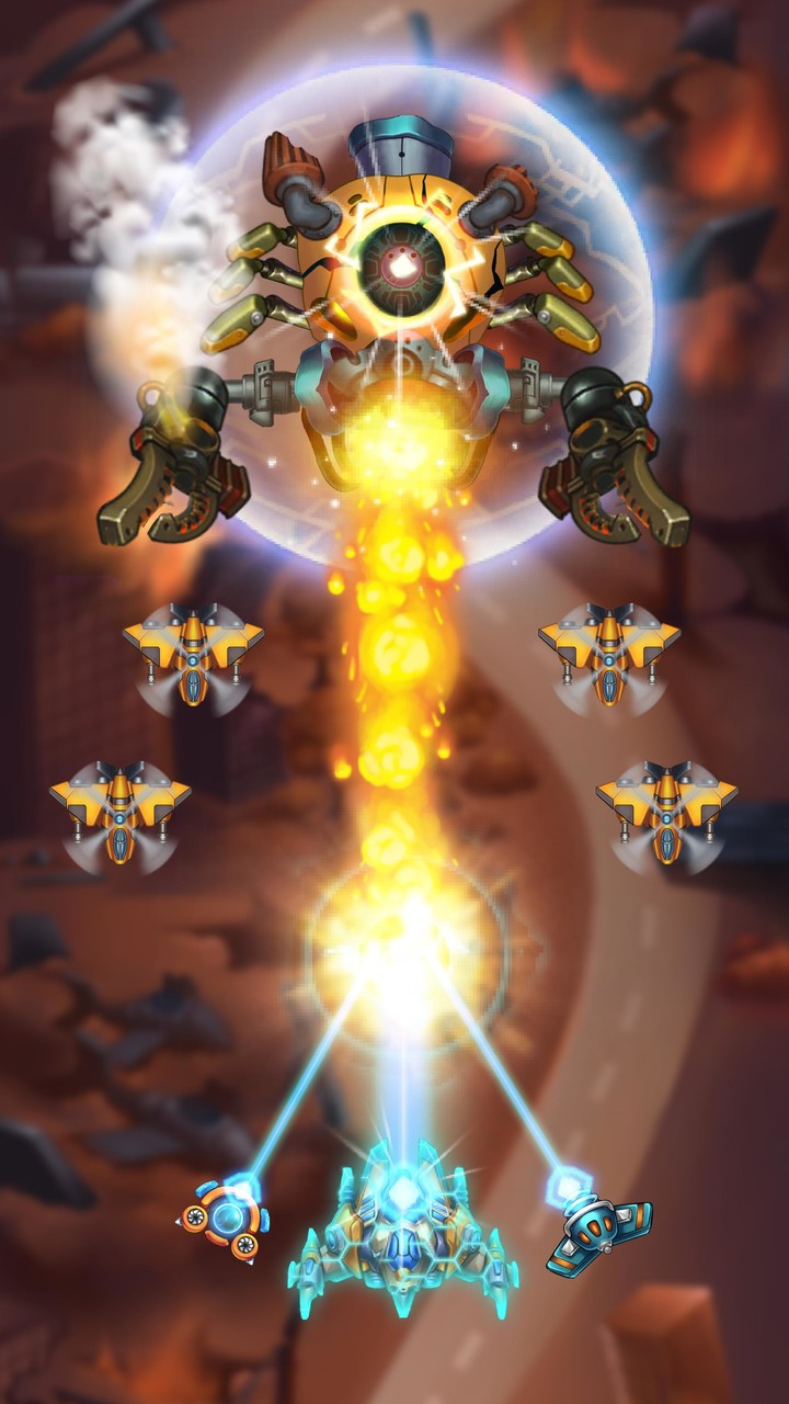 Sky Raptor: 射击飞机无限金钱版下载 2.2.1 4