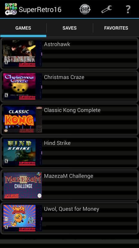 SuperRetro16 高级SNES模拟器！专业版下载 2.2.0 1