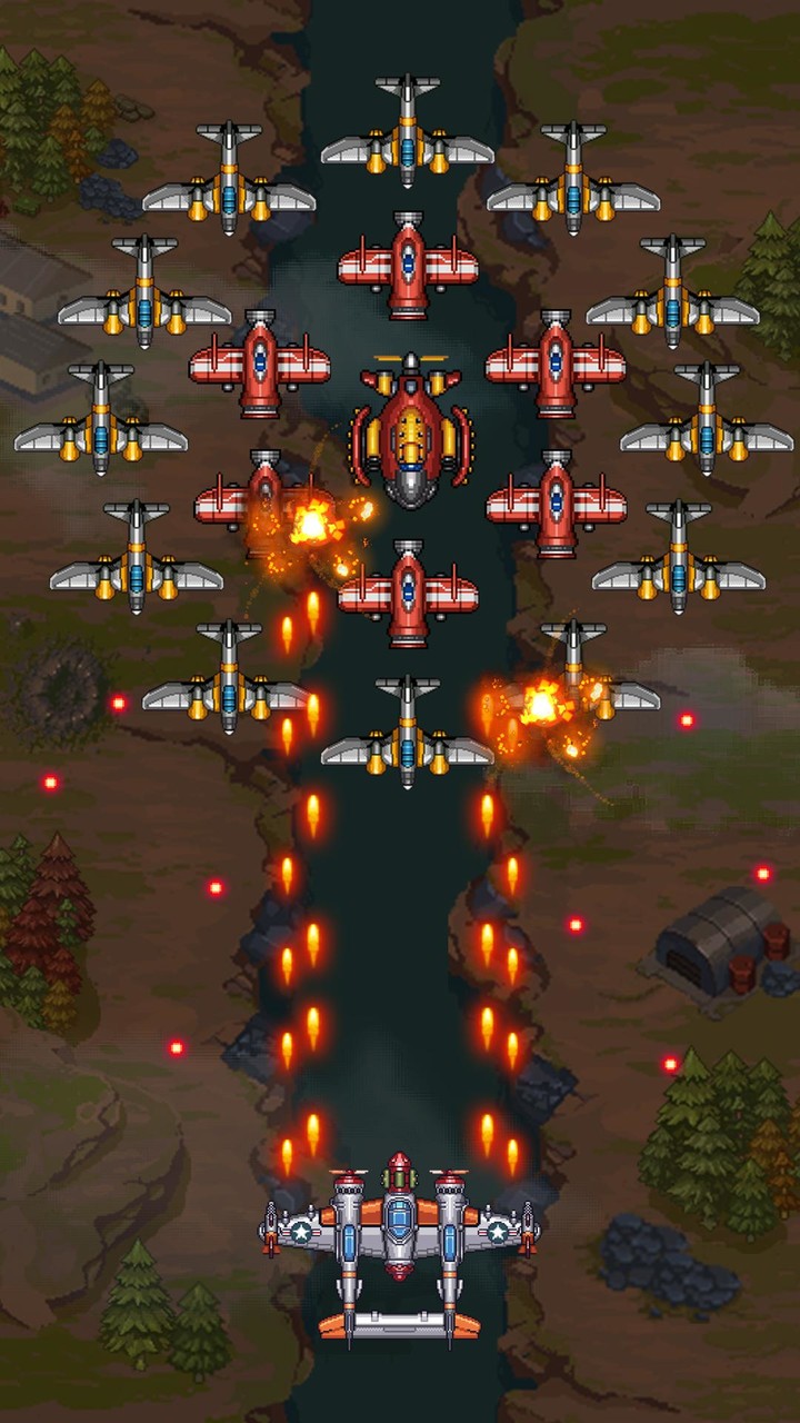 空军1945:射击飞机街机无限能量版下载 14.24 4