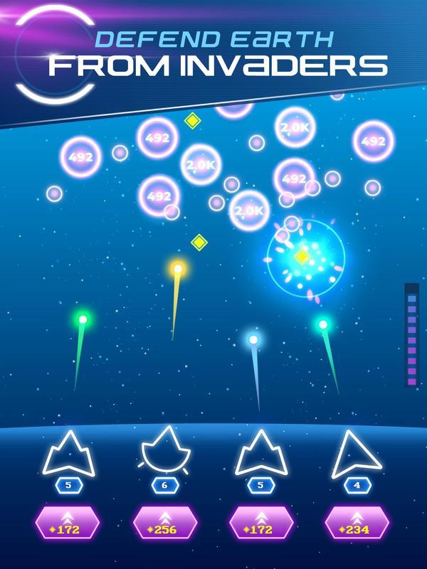 Non-Stop Space Defense - 外星人入侵无限货币版下载 1.1.2a 2