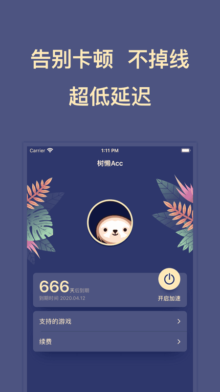 树懒Acc加速器下载 v2.9.5 3