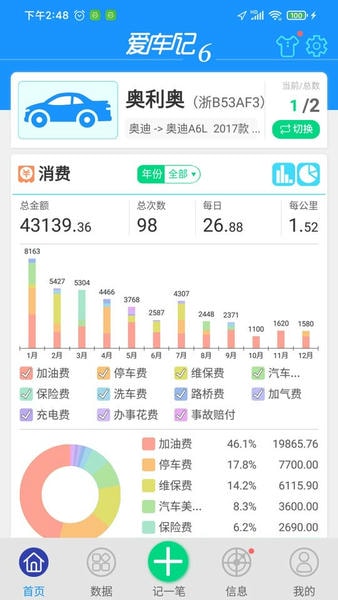 爱车记油耗版下载 v6.14.201.3d54f 3