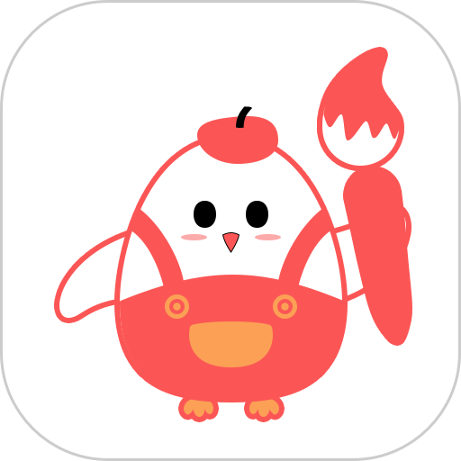 小画家涂鸦画画